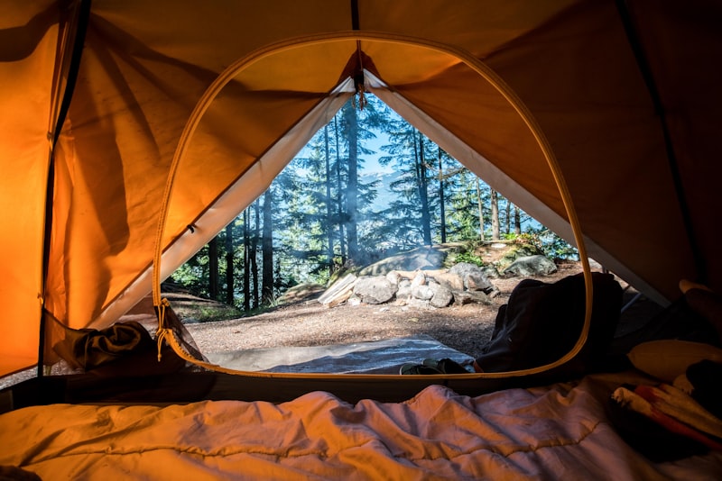 Budget camping gear